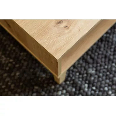 HEWITT Couchtisch mit Schublade – Artisan Eiche