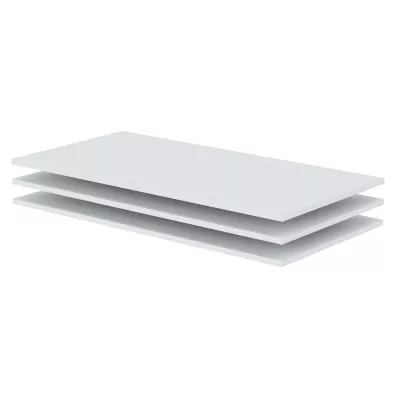 Set 3x Regalboden für Kleiderschrank 200 cm RANDLER – Weiß