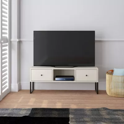 TV-Ständer mit Schubladen SANGER - Kaschmir