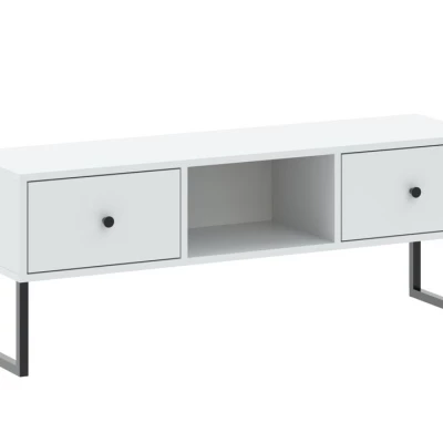 TV-Ständer mit Schubladen SANGER - weiß