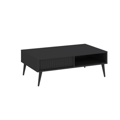 JEWETT Couchtisch mit Schublade - Anthrazit