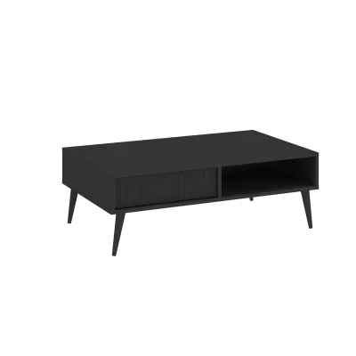 JEWETT Couchtisch mit Schublade - Anthrazit