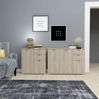 Kombikommode KOSSE 3 - Sonoma Eiche