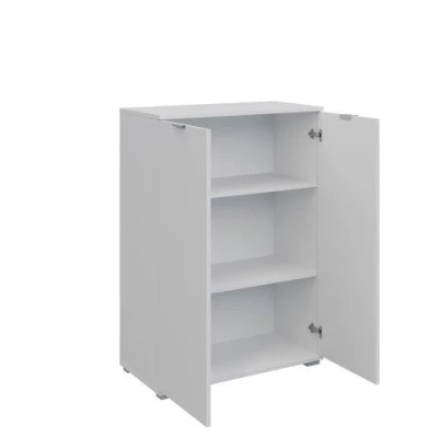 Kommode mit 2 Türen KOSSE - weiß