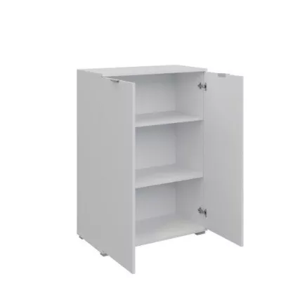 Kommode mit 2 Türen KOSSE - weiß