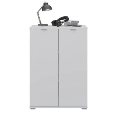 Kommode mit 2 Türen KOSSE - weiß