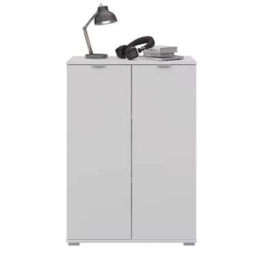 Kommode mit 2 Türen KOSSE - weiß