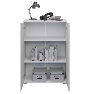 Kommode mit 2 Türen KOSSE - weiß