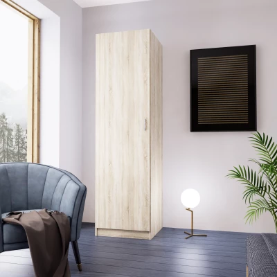 Schmale Flurgarderobe 51 cm ROSHARON - Sonoma-Eiche