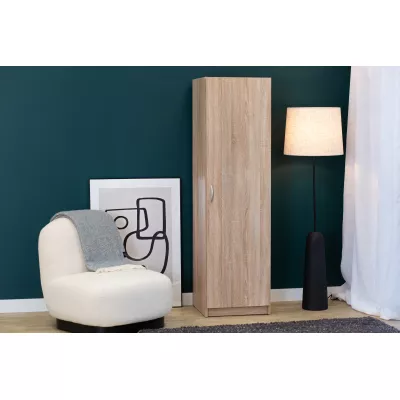 Schmale Flurgarderobe 51 cm ROSHARON - Sonoma-Eiche