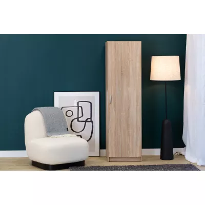 Schmale Flurgarderobe 51 cm ROSHARON - Sonoma-Eiche