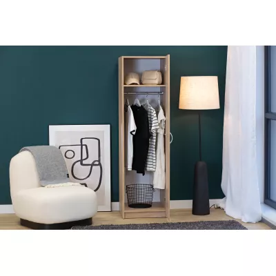 Schmale Flurgarderobe 51 cm ROSHARON - Sonoma-Eiche