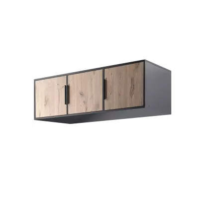 Kleiderschrankerweiterung 149 SAIDA – Schwarz/Viking Oak