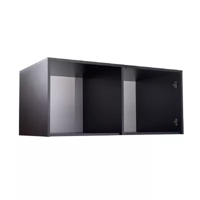 Kleiderschrank-Anbau 100 SAIDA - schwarz / Viking Eiche