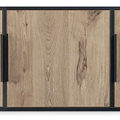 Kleiderschrankerweiterung 149 SAIDA – Schwarz/Viking Oak