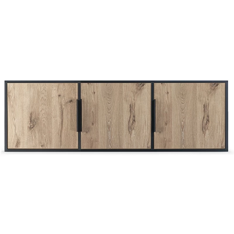 Kleiderschrankerweiterung 149 SAIDA – Schwarz/Viking Oak