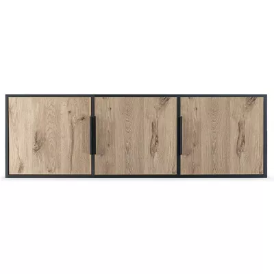 Kleiderschrankerweiterung 149 SAIDA – Schwarz/Viking Oak