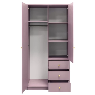 Garderobe 100 JOELE - Pflaume