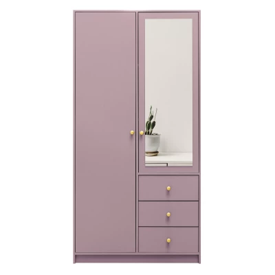 Garderobe 100 JOELE - Pflaume