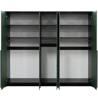 Kleiderschrank 255 ZULA - grün