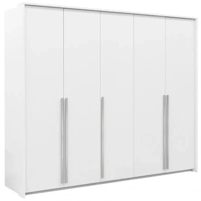 Kleiderschrank 255 ZULA - weiß