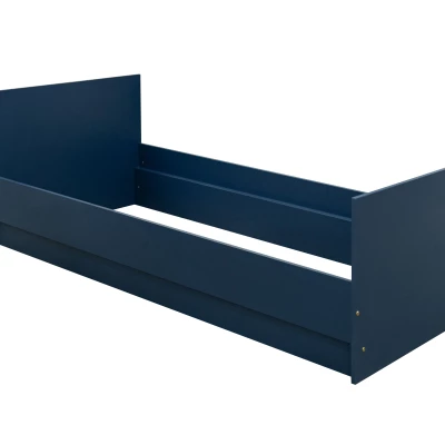 Bett für Studentenzimmer 90x200 JOELE - blau