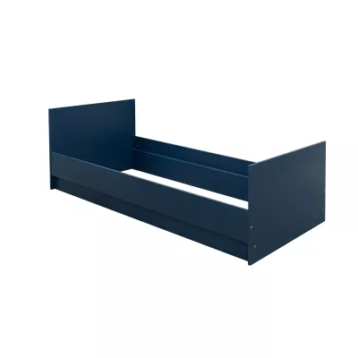 Bett für Studentenzimmer 90x200 JOELE - blau
