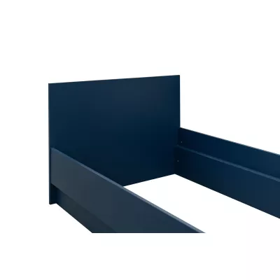 Bett für Studentenzimmer 90x200 JOELE - blau