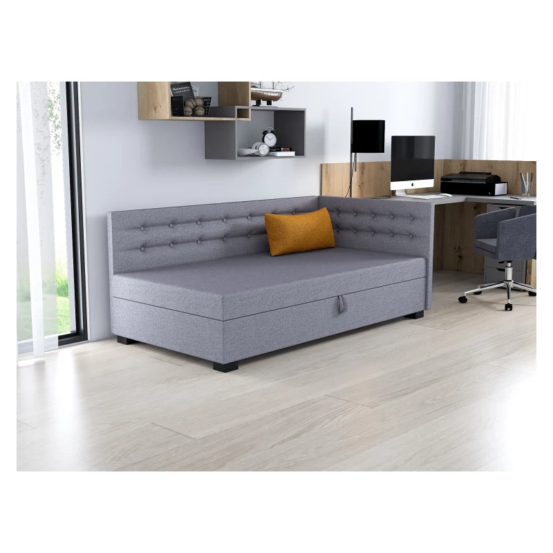 Einzelbett 80x195 NENCI PLUS 1 - grau