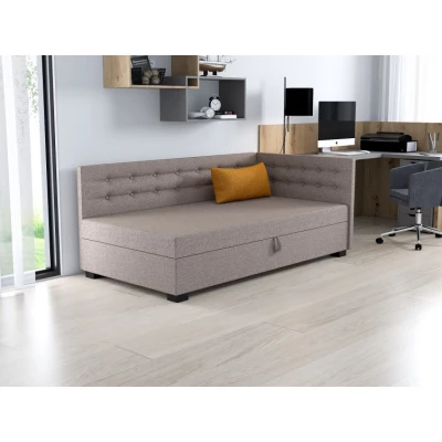 Einzelbett 80x195 NENCI PLUS 1 - beige