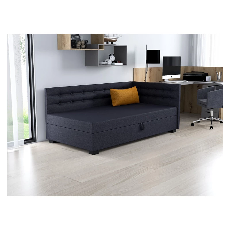 Einzelbett 80x195 NENCI PLUS 1 - Graphit