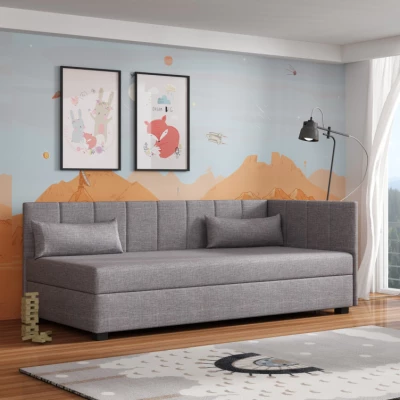 Einzelbett 100x195 NAYLA PLUS 1 - grau