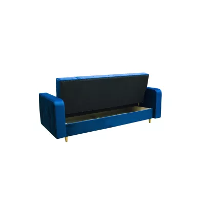 Sofa mit Stauraum SELENA – dunkelblau