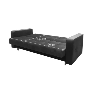 Sofa mit Stauraum SELENA – dunkelblau