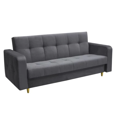 Sofa mit Stauraum SELENA – Dunkelgrau