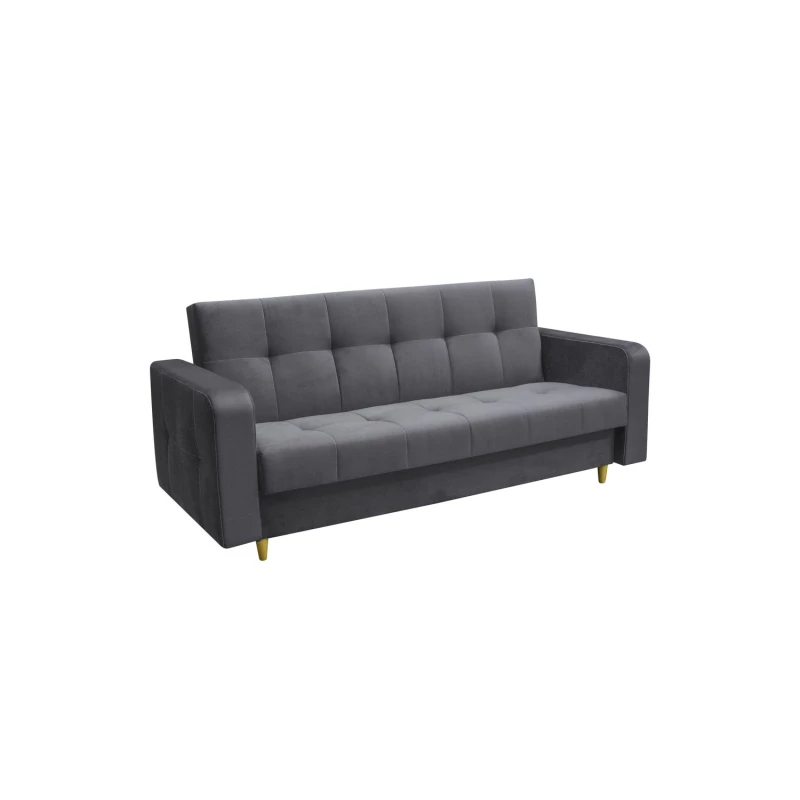 Sofa mit Stauraum SELENA – Dunkelgrau