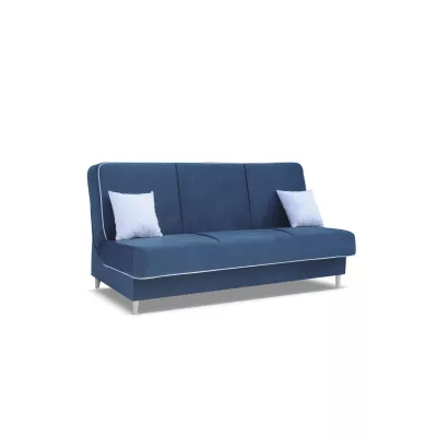 STEFANIA Schlafsofa mit Stauraum - Dunkelblau