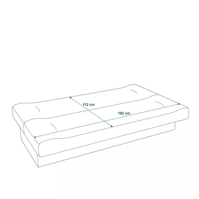 Schlafsofa SHUMA – dunkelblau