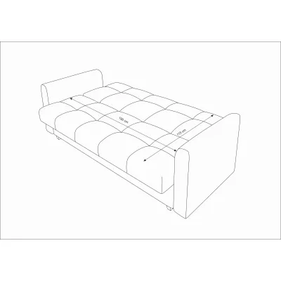 Schlafsofa OFELIJA - rot