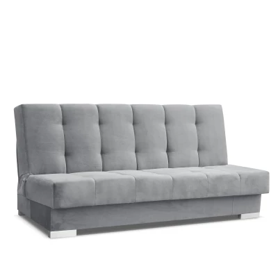 GAMBI Schlafsofa mit Stauraum – grau