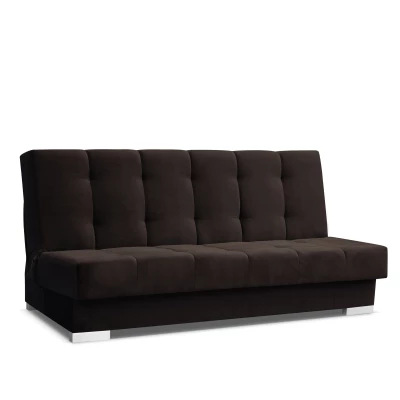 GAMBI Schlafsofa mit Stauraum – dunkelbraun