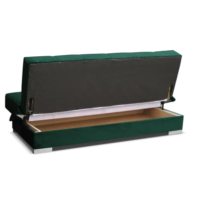 GAMBI Schlafsofa mit Stauraum – dunkelbraun