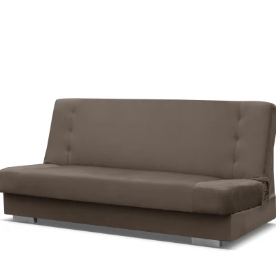 Sofa mit Stauraum AJRA – dunkelbraun