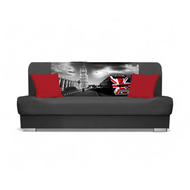 Schlafsofa BIRMA – Graphit / London