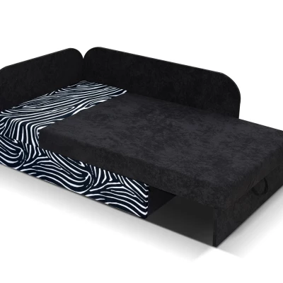 Kinderschlafsofa FATAJA - rosa / Muster 8