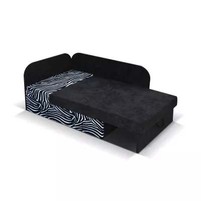 Kinderschlafsofa FATAJA - rosa / Muster 8
