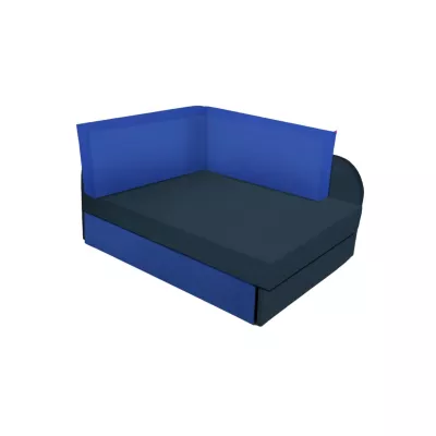 Kinderschlafsofa FATAJA - dunkelblau / blau