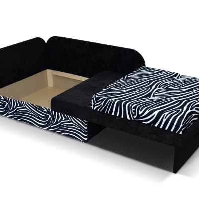 Kinderschlafsofa FATAJA - braun/beige