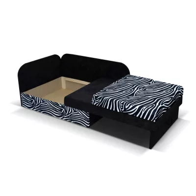 Kinderschlafsofa FATAJA - braun/beige
