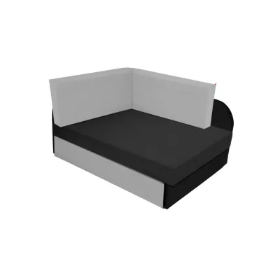Kinderschlafsofa FATAJA - schwarz/grau
